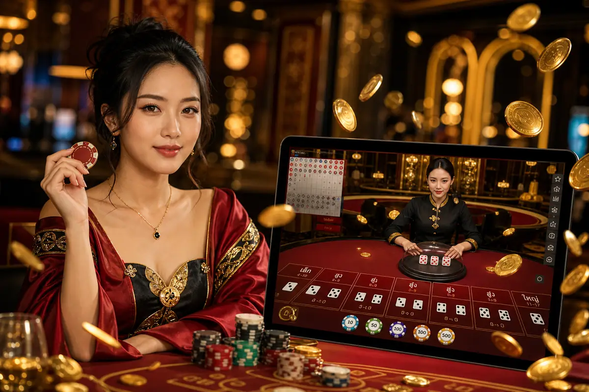 wking9 Casino meja baccarat live diler